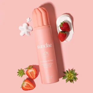 Sundae Strawberries & Cream Whipped Shower Foam