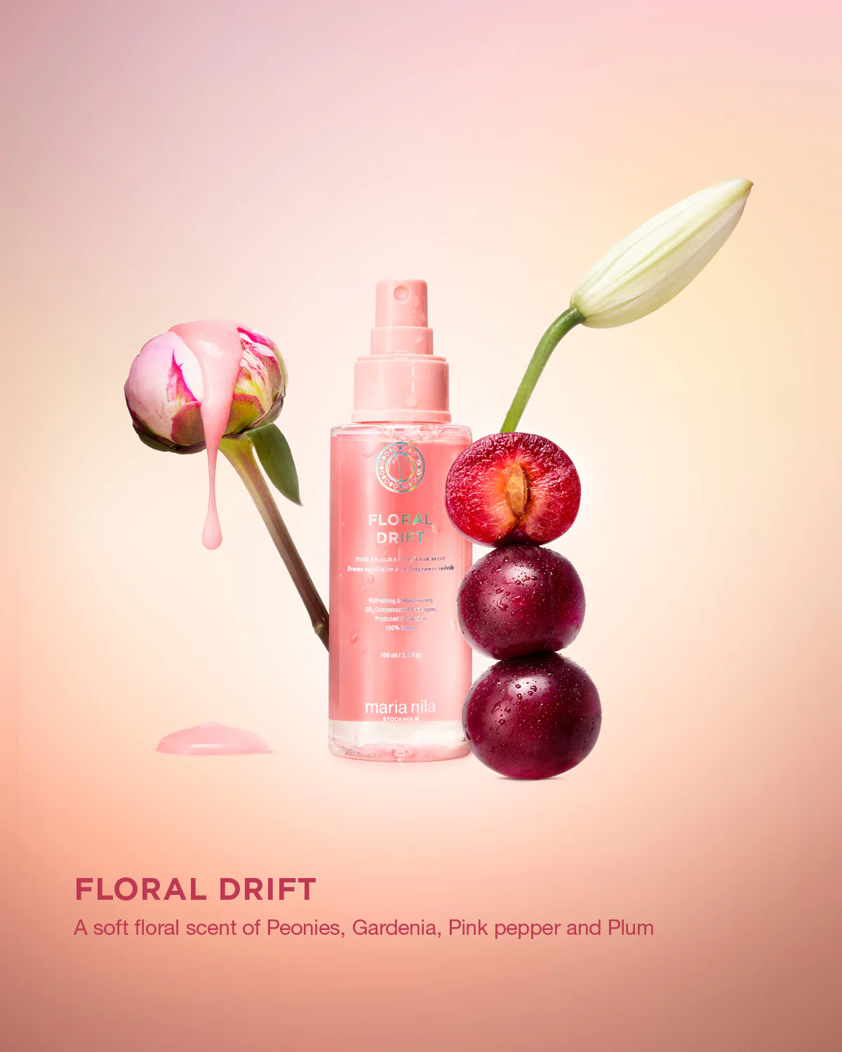 Maria Nila Floral Drift Hair Mist 100ml - Image 2