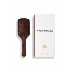 Fan Palm Beech Wood Wet Ebony Brown