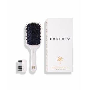 FAN PALM Pure Boar + Nylon Hárbursti