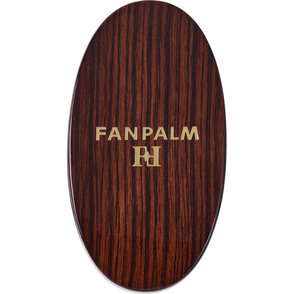 FAN PALM Beech Wood Body Dry Brush Sensitive Skin – Ebony Brown - Image 2