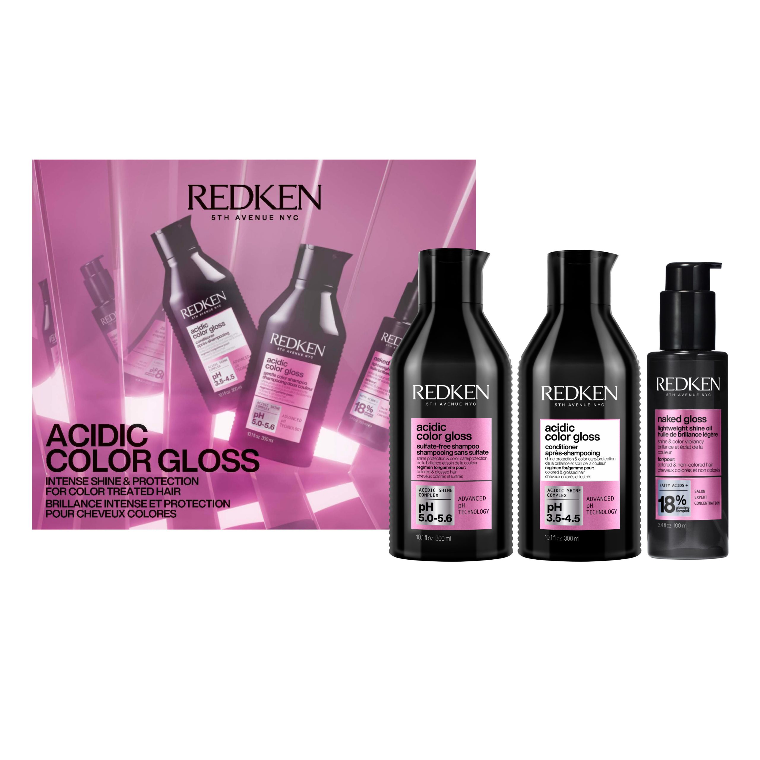 Acidic Color Gloss Trio Set