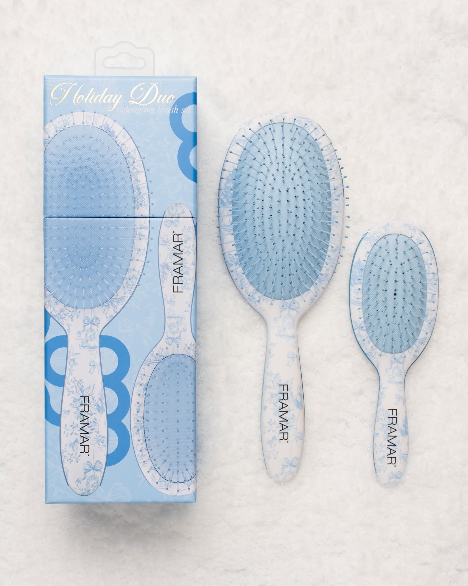 FRAMAR HOLIDAY DUO BRUSH SET
