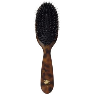 FAN PALM Boar and Nylon Bristles Small Tortoise